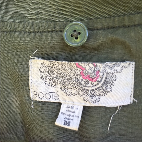 Green Army Jacket from Urban Outfitters - Picture 4 of 4