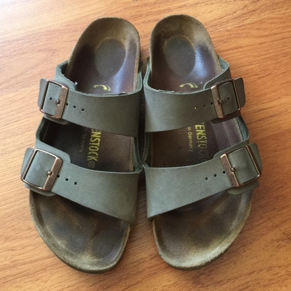 Birkenstocks!!! Grey