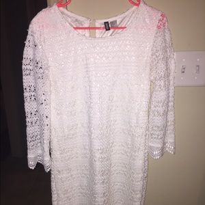 White Dress size Medium