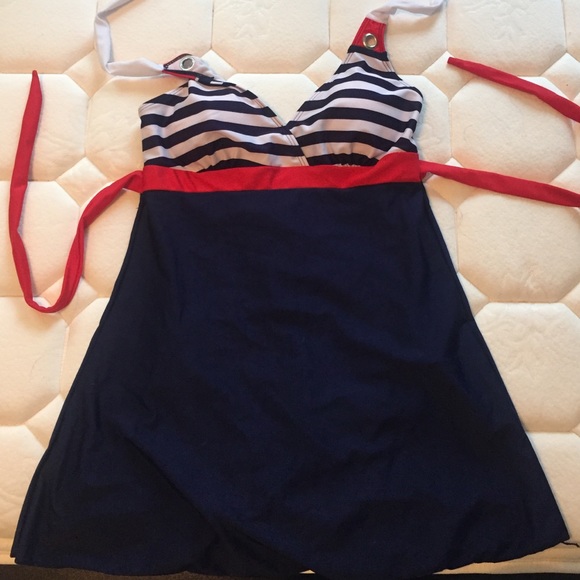 New nautical tankini