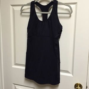 Black Lululemon Turbo Tank Sz 8