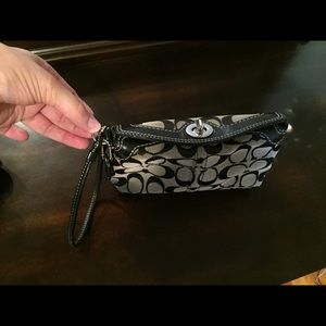Authentic coach wristlet