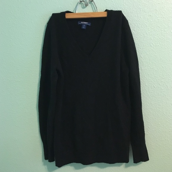 Black V-Neck Sweater - Old Navy