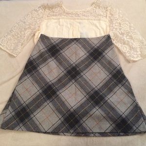 🍂 J crew plaid wool skirt 🍂