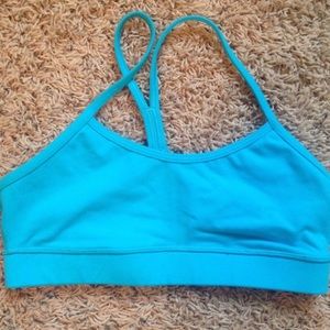 Lululemon blue sports bra!