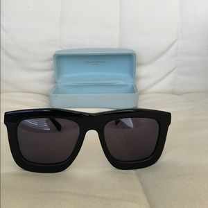 Karen Walker Deep Worship Black Sunglasses