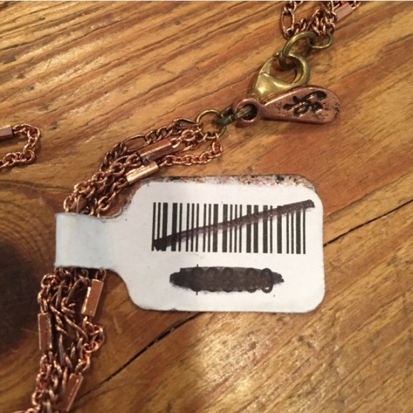 NWT Free People half moon waterfall necklace - Picture 4 of 4