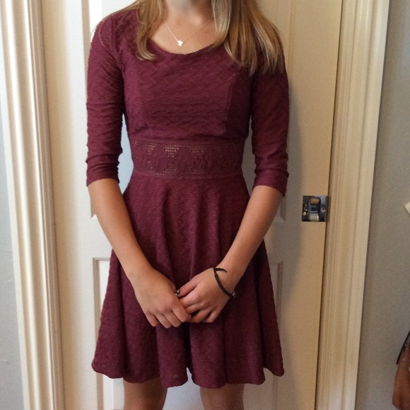 American Rag Dresses & Skirts - A maroon dress.