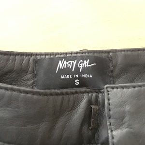 Nasty Gal Shorts - Leather Shorts By Nasty Gal Nasty Gal Shorts - Leather Shorts By Nasty Gal