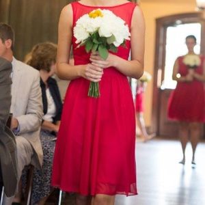 ⭐️ DONATING SOON! Red Davids Bridal Dress