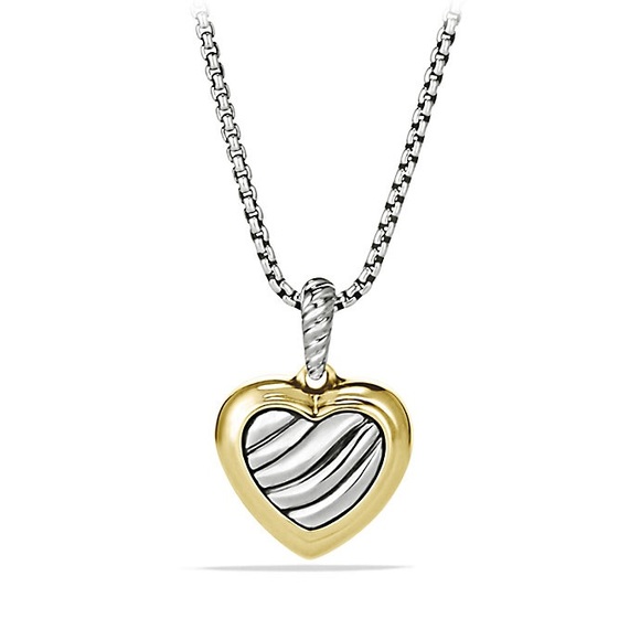 David Yurman heart necklace