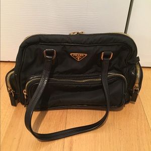 Authentic Prada Nylon Shoulder Bag