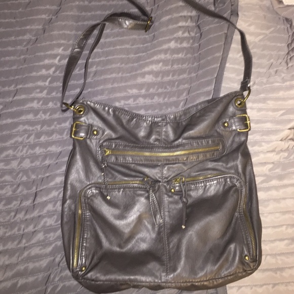 Dark grey purse
