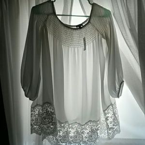Lace Boho Blouse