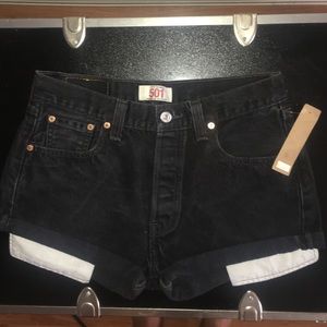 NWT: Levi's High Waisted Shorts