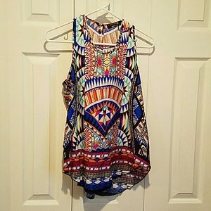 Stitchfix Geometric print tank