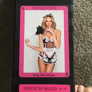 VS French maid costume.