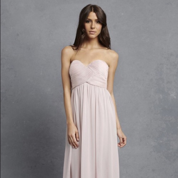 Donna Morgan Laura Dress in Palest Pink