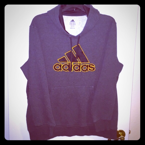 Mens XXL Adidas hoodie sweatshirt