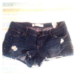 Abercrombie de stressed shorts