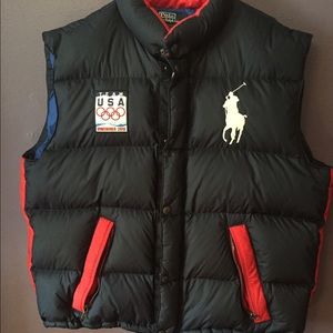 RalphLaurenPolo vest 2010 Winter Olympics Team USA