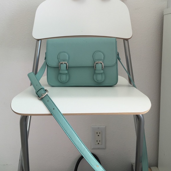 Teal handbag