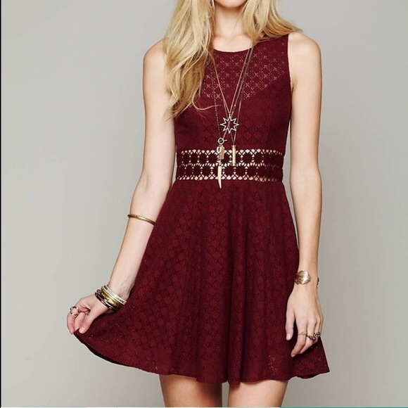 Free People fitted with daisies dress