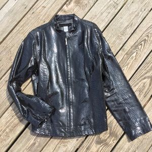 Chico's Leather Jacket