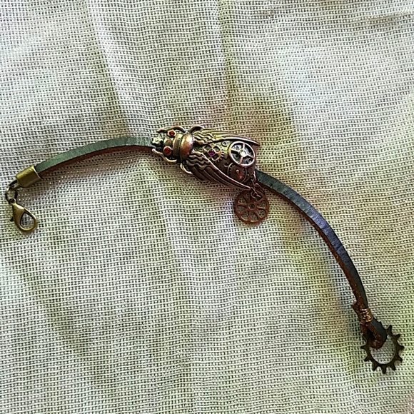 Steampunk bracelet - Picture 3 of 4