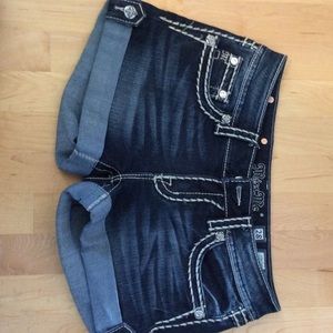 Miss Me jean shorts.