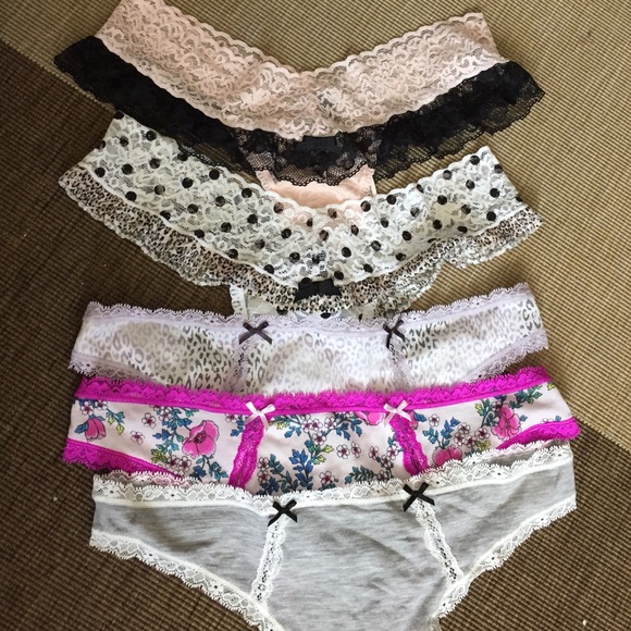 VS set of 10 panties