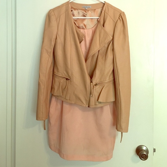 Faux leather jacket