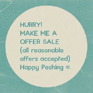 Make me a reasonable offer on anything