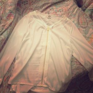 White Anne Klein Blouse