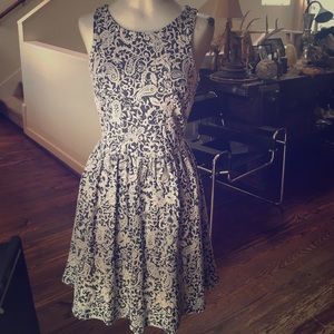 FRANCESCA's Collections Lace Paisley Print Dress!