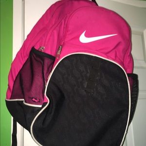 Nike pink backpack