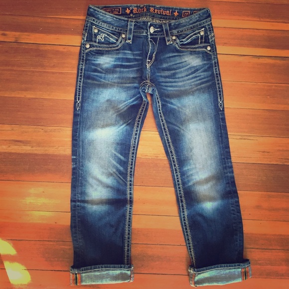 Rock Revival Heather capris