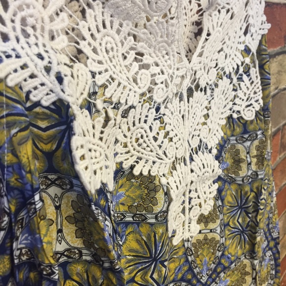 Loose and Comfortable Bohemian Boho Print Dress - Picture 3 of 4