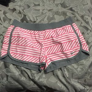 Reversible pink/grey Nike shorts!
