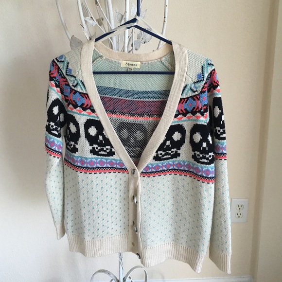 Cute skull cardigan