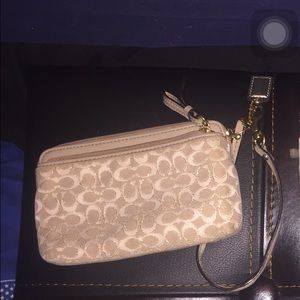 Coach wristlet