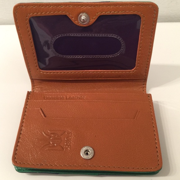 TUSK leather stripe card case - Picture 4 of 4