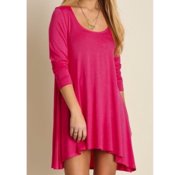 NWT Pink soft long sleeve tunic! - Picture 2 of 4