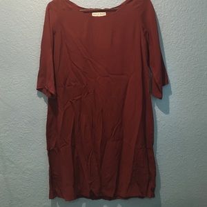 Maroon dress