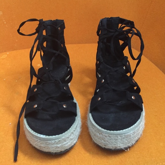 Brand new gladiator espadrilles