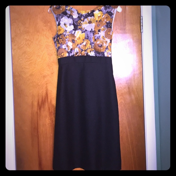 Silk & Wool Floral print dress