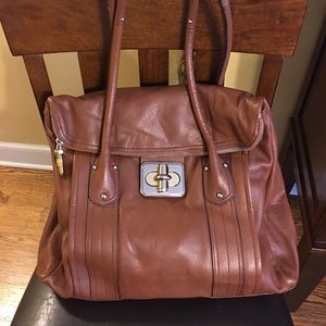 B. Makowsky Leather Bag