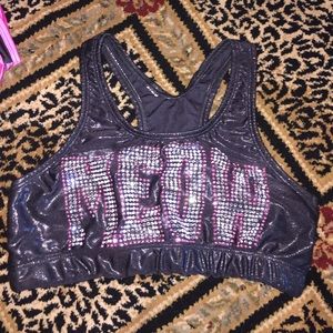 Meow sports bra