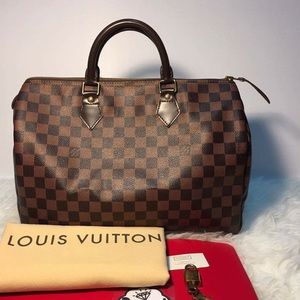 Louis Vuitton | Bags | Lv Speedy 35 Damier Edene | Poshmark