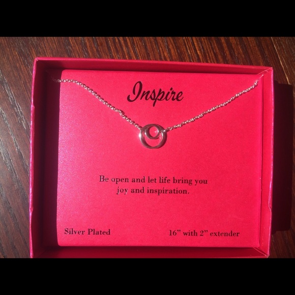 Silver Plated "Inspire" Necklace